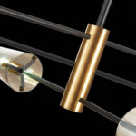 SL1209.302.06 Светильник потолочный ST-Luce Бронза,Черный/Дымчатый E14 6*40W MORAVE — изображение 10