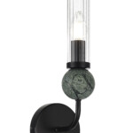 SL1244.401.01 Светильник настенный ST-Luce черный/прозрачный E14 1*40W MEDEA — изображение 3