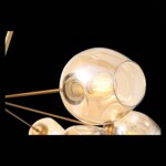 SL1500.203.12 Светильник подвесной ST-Luce Золотистый/Янтарный E14 12*40W FOVIA — изображение 10