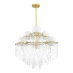 SL1511.203.06 Люстра подвесная ST-Luce Золотистый/Белый E27 6*60W ALLEGRO — изображение 2