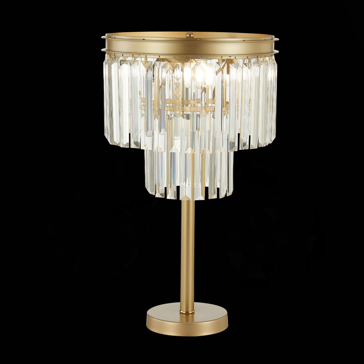 SL1624.204.03_01B SL1624.204.03 Прикроватная лампа ST-Luce шампань/прозрачный E14 3*40W ERCOLANO — изображение 1