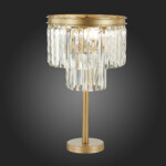 SL1624.204.03 Прикроватная лампа ST-Luce шампань/прозрачный E14 3*40W ERCOLANO — изображение 2