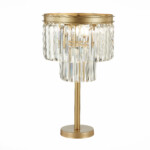 SL1624.204.03 Прикроватная лампа ST-Luce шампань/прозрачный E14 3*40W ERCOLANO — изображение 3