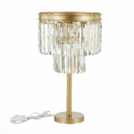 SL1624.204.03 Прикроватная лампа ST-Luce шампань/прозрачный E14 3*40W ERCOLANO — изображение 4
