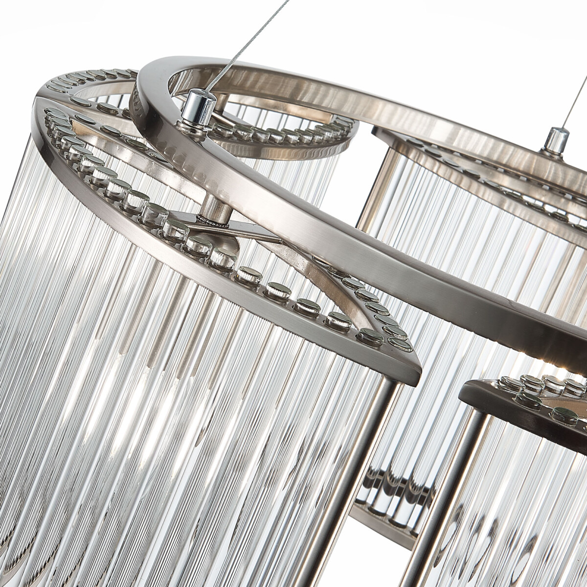 SL1627.103.05 Люстра подвесная ST-Luce Хром/Прозрачный E14 5*40W VELLETRI — изображение 6