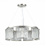 SL1627.103.07 Люстра подвесная ST-Luce Хром/Прозрачный E14 7*40W VELLETRI — изображение 6