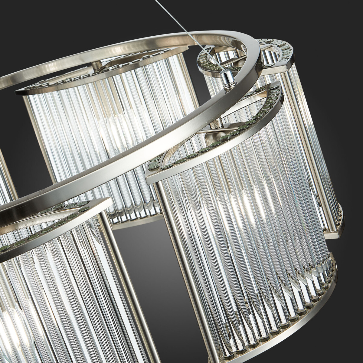 SL1627.103.07 Люстра подвесная ST-Luce Хром/Прозрачный E14 7*40W VELLETRI — изображение 11