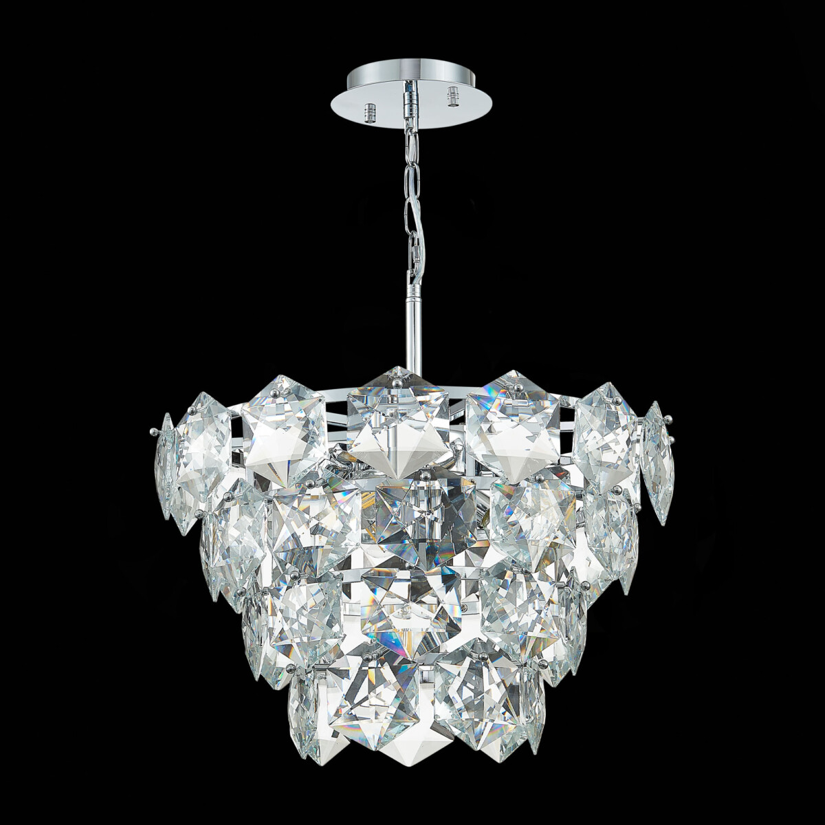 SL1631.103.06 Люстра подвесная ST-Luce Хром/Прозрачный E14 6*40W VITERBO — изображение 4