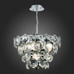 SL1631.103.06 Люстра подвесная ST-Luce Хром/Прозрачный E14 6*40W VITERBO — изображение 8