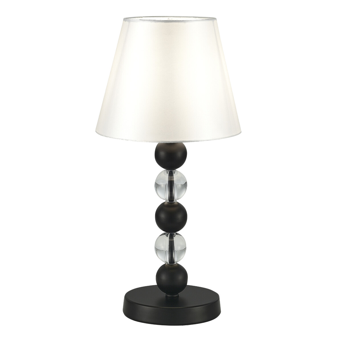 SL2003.404.01_01W SL2003.404.01 Прикроватная лампа ST-Luce черный/белый E27 1*40W AURORA — изображение 1