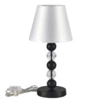 SL2003.404.01 Прикроватная лампа ST-Luce черный/белый E27 1*40W AURORA — изображение 2