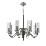 SL2005.103.08 Светильник подвесной ST-Luce никиль/прозрачный E14 8*40W SANTORI — изображение 3