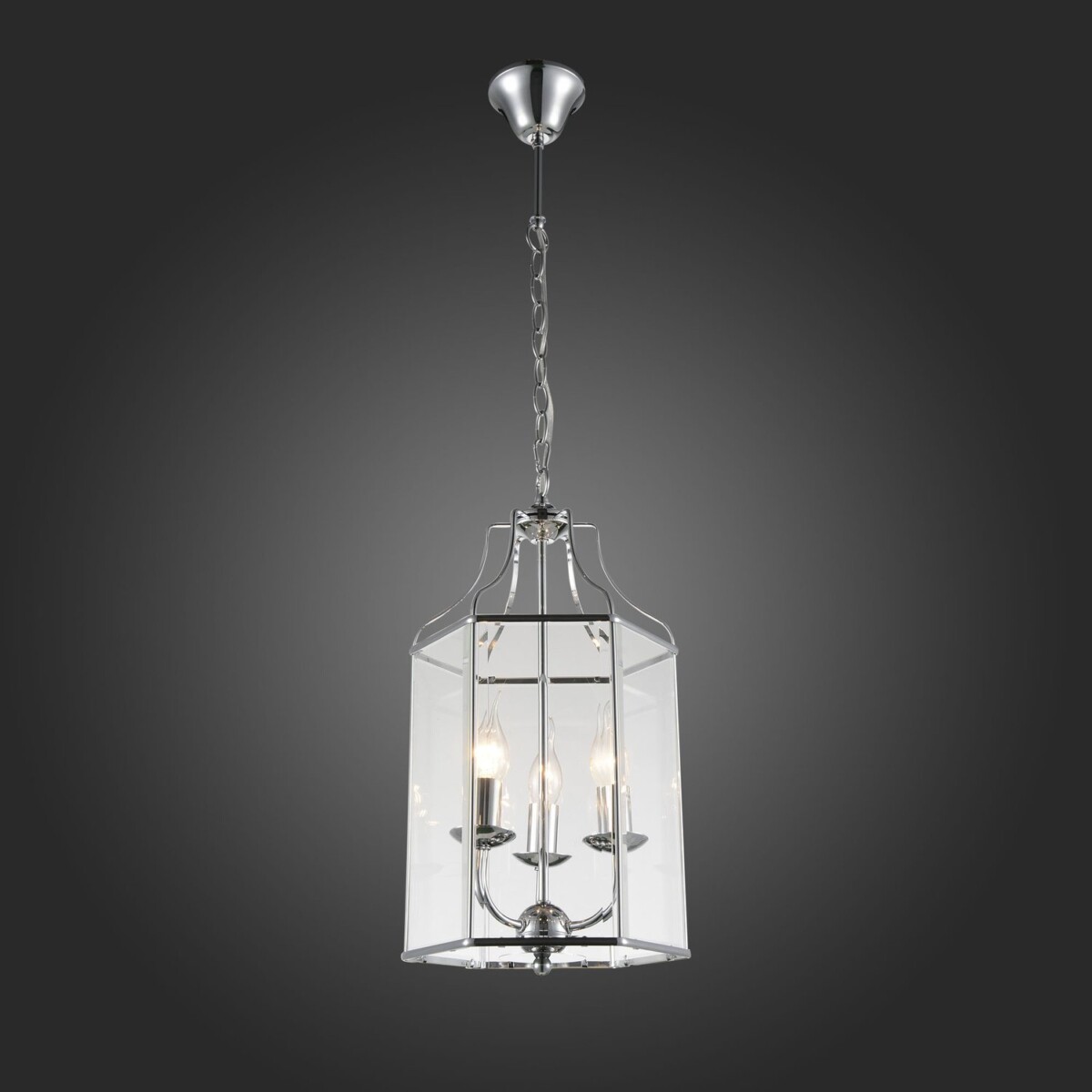 SL228.103.03 Люстра подвесная ST-Luce Хром/Прозрачный E14 3*40W TERSO — изображение 5