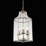 SL228.303.03 Люстра подвесная ST-Luce Бронза/Прозрачный E14 3*40W TERSO