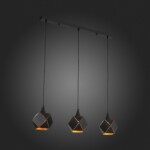 SL258.403.03 Люстра подвесная ST-Luce Черный/Черный, Золото E14 3*40W ENIGMA — изображение 2