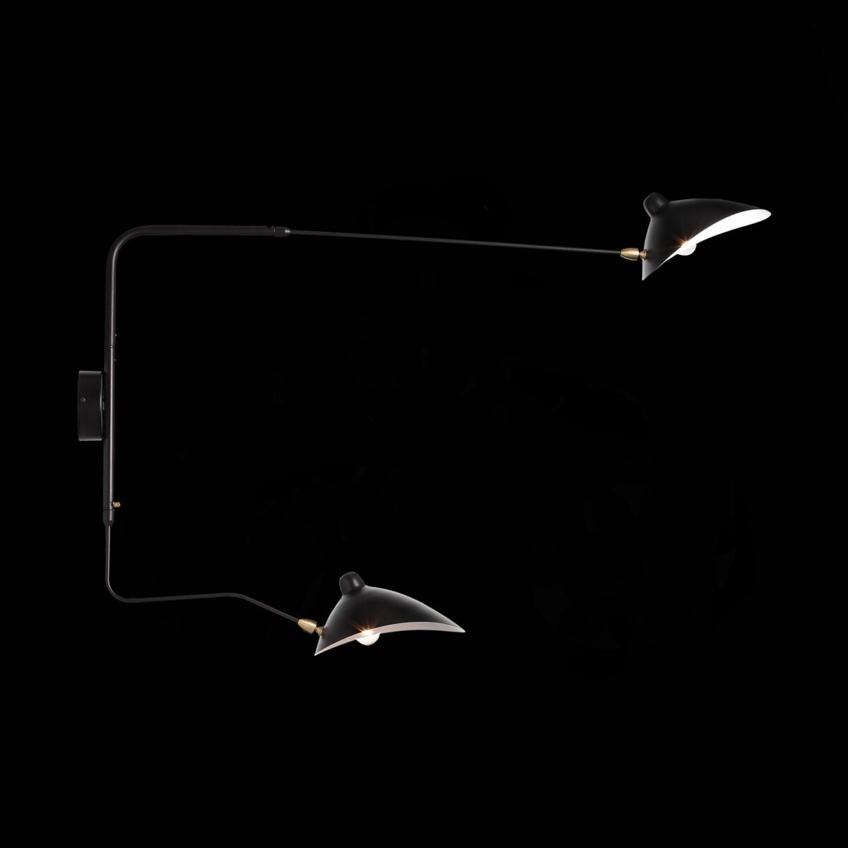 SL305.401.02 Светильник настенный ST-Luce Черный/Черный, Белый E27 2*60W SPRUZZO — изображение 7