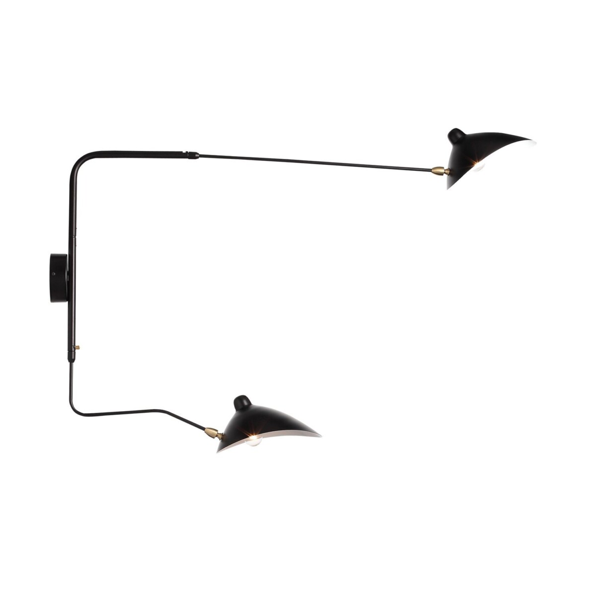 SL305.401.02 Светильник настенный ST-Luce Черный/Черный, Белый E27 2*60W SPRUZZO — изображение 9