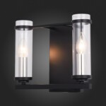 SL334.401.02 Бра ST-Luce Черный, Никель/Прозрачный E14 2*60W BICHERO — изображение 5