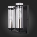 SL334.401.02 Бра ST-Luce Черный, Никель/Прозрачный E14 2*60W BICHERO — изображение 8