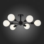 SL419.402.06 Светильник потолочный Черный E27 6*60W ANO — изображение 5