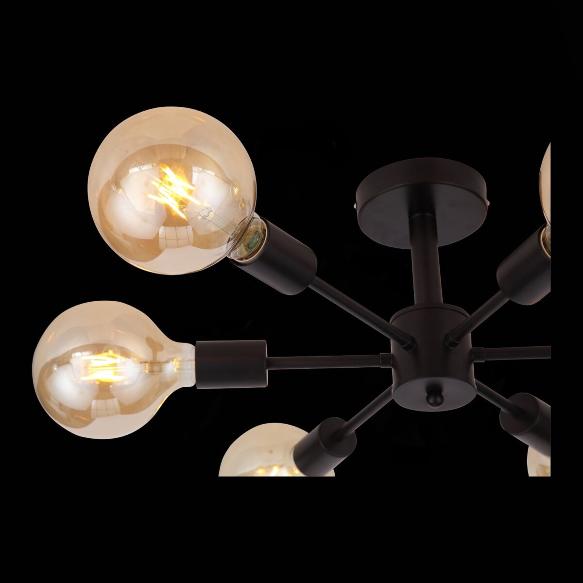 SL419.402.06 Светильник потолочный Черный E27 6*60W ANO — изображение 16