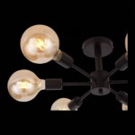 SL419.402.06 Светильник потолочный Черный E27 6*60W ANO — изображение 16