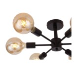 SL419.402.06 Светильник потолочный Черный E27 6*60W ANO — изображение 18