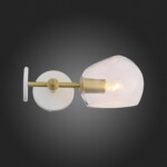 SL434.201.01 Бра ST-Luce Латунь/Прозрачный E14 1*40W CALMARE — изображение 2