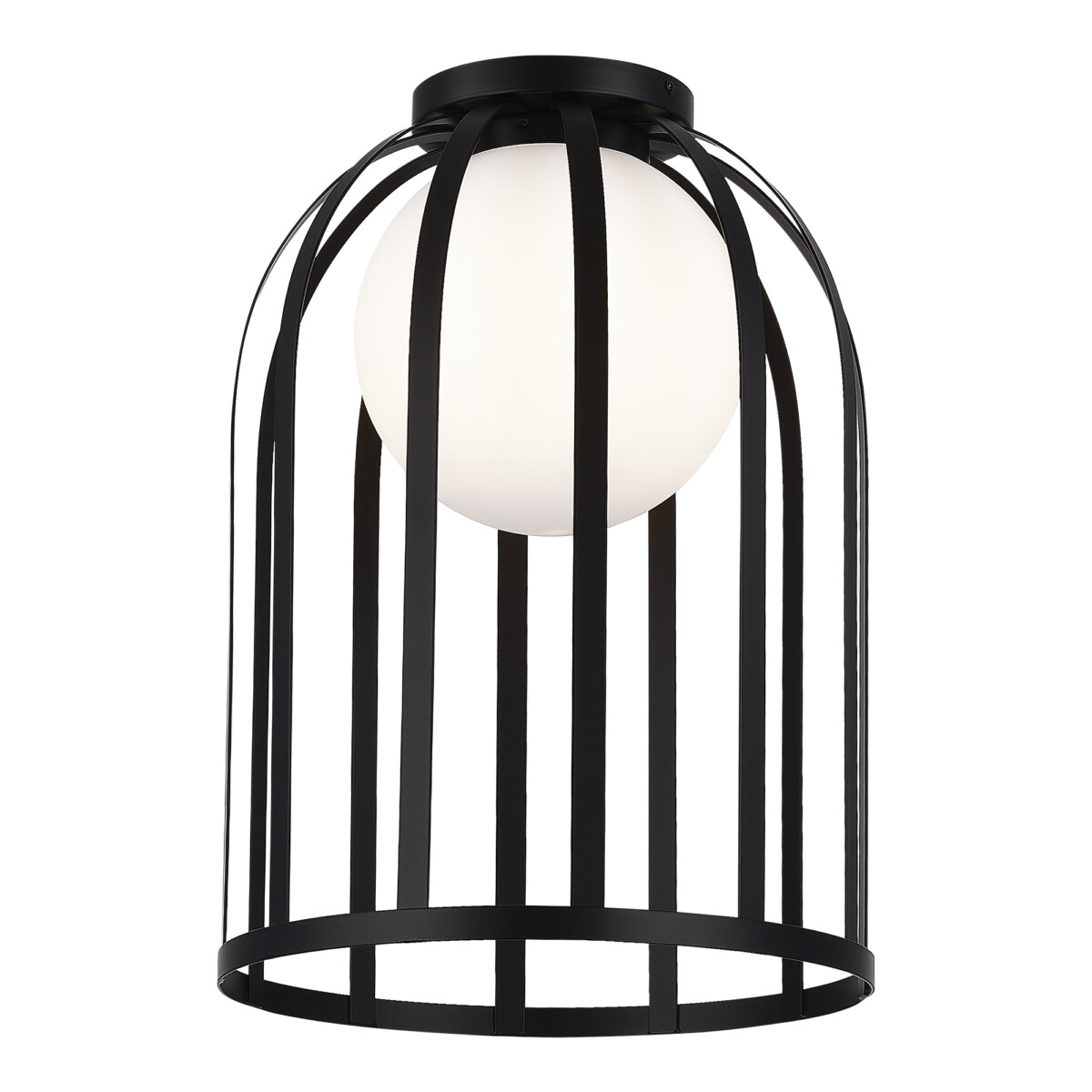 SL6129.402.01 Светильник потолочный ST-Luce Черный/Белый E27 1*60W NORDIC — изображение 1