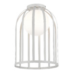 SL6129.502.01 Светильник потолочный ST-Luce Белый/Белый E27 1*60W NORDIC