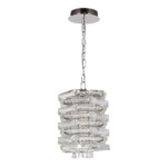 SL6137.103.01 Светильник подвесной ST-Luce никель/прозрачный E14 1*40W STROZZI — изображение 2