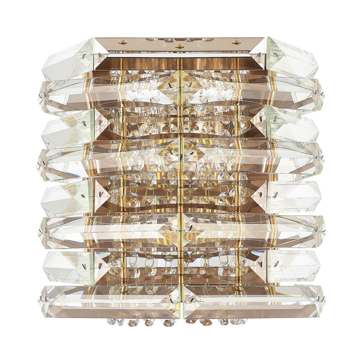 SL6137.201.02 Светильник настенный ST-Luce медь/прозрачный E14 2*40W STROZZI — изображение 2