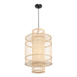 SL6241.523.01 Светильник подвесной ST-Luce Древесный/Белый E27 1*40W ALMA — изображение 3