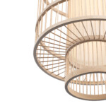 SL6241.523.01 Светильник подвесной ST-Luce Древесный/Белый E27 1*40W ALMA — изображение 5