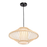 SL6241.533.01 Светильник подвесной ST-Luce Древесный/Белый E27 1*40W ALMA — изображение 3