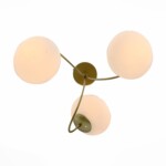 SL717.202.03 Светильник потолочный Золото/Белый E27 3*40W ACINI — изображение 6