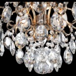 SL846.202.03 Люстра подвесная ST-Luce Золотистый/Прозрачный E14 3*40W ORECCHINI — изображение 7