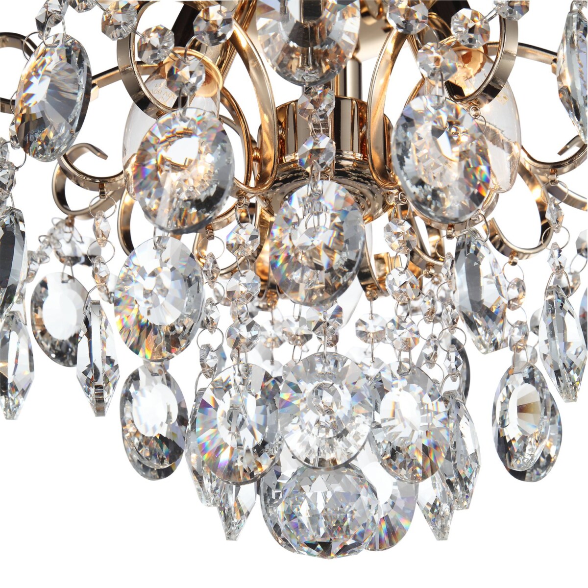 SL846.202.03 Люстра подвесная ST-Luce Золотистый/Прозрачный E14 3*40W ORECCHINI — изображение 9