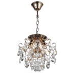 SL846.202.03 Люстра подвесная ST-Luce Золотистый/Прозрачный E14 3*40W ORECCHINI — изображение 12