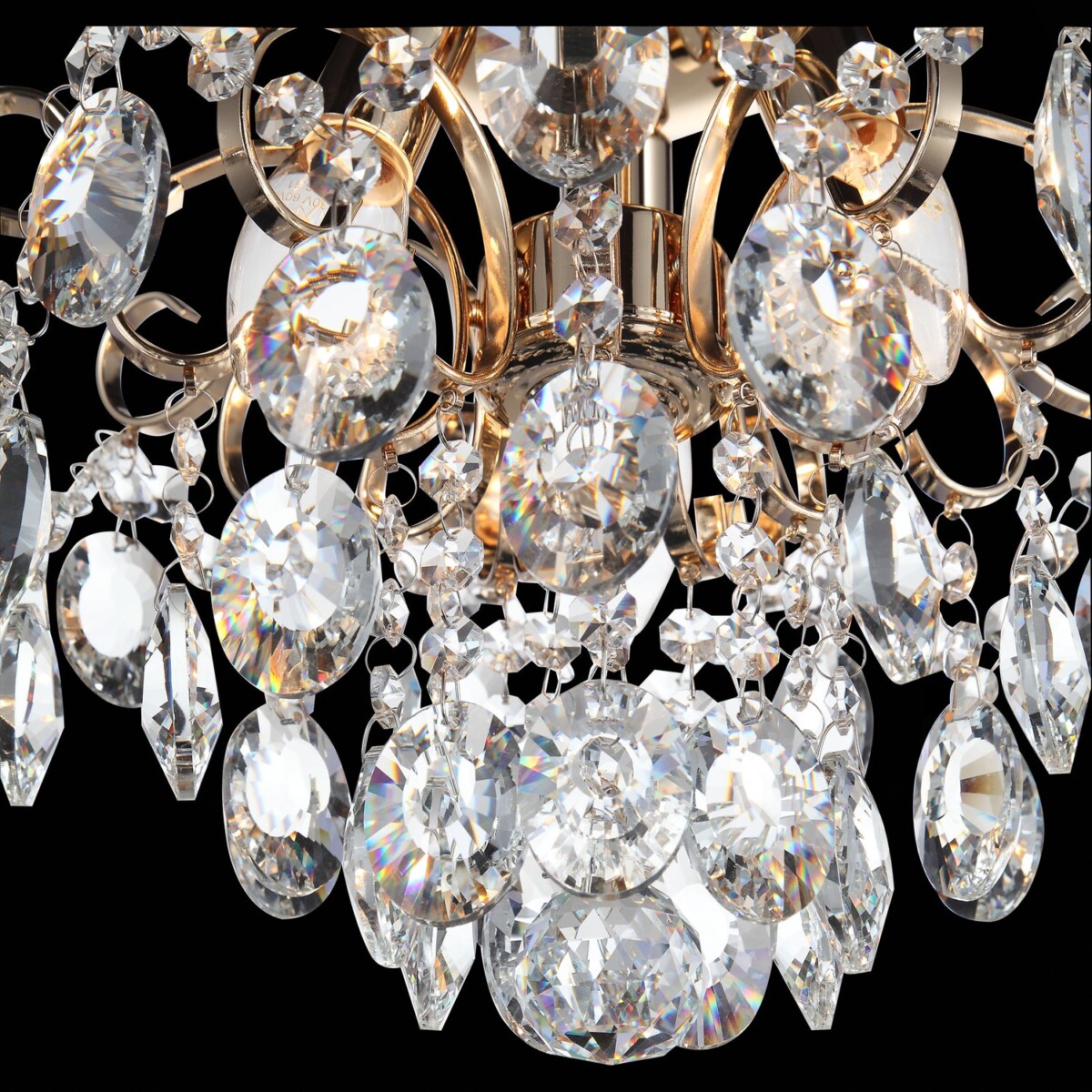 SL846.202.03 Люстра подвесная ST-Luce Золотистый/Прозрачный E14 3*40W ORECCHINI — изображение 16