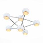 SL853.102.07 Люстра потолочная ST-Luce Хром/Хром E14 7*40W ROTTURA — изображение 3