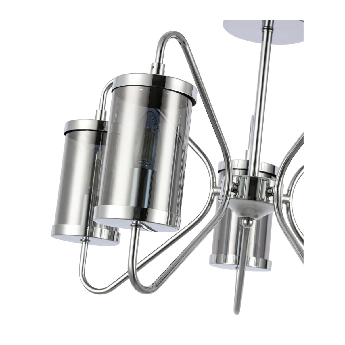 SLE102302-05 Светильник потолочный Хром/Дымчатый E14 5*40W VALIERI — изображение 9