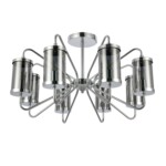 SLE102302-08 Светильник потолочный Хром/Дымчатый E14 8*40W VALIERI — изображение 6