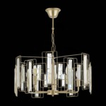 SLE103403-05 Светильник подвесной Шампань/Прозрачный E14 5*40W GIANO — изображение 4