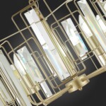 SLE103403-05 Светильник подвесной Шампань/Прозрачный E14 5*40W GIANO — изображение 8