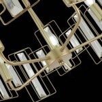 SLE103403-05 Светильник подвесной Шампань/Прозрачный E14 5*40W GIANO — изображение 10