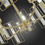 SLE103403-05 Светильник подвесной Шампань/Прозрачный E14 5*40W GIANO — изображение 11