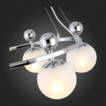 SLE106103-05 Светильник подвесной Хром/Белый E27 5*60W PECHIO — изображение 8