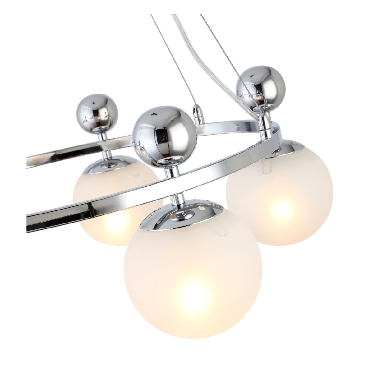 SLE106103-05 Светильник подвесной Хром/Белый E27 5*60W PECHIO — изображение 9