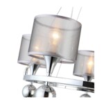 SLE107103-05 Светильник подвесной Хром/Серебристый E14 5*40W PAZIONE — изображение 9